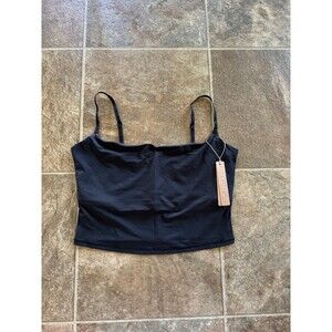 New Skims Fits Everybody Cropped Cami Size Large Onyx